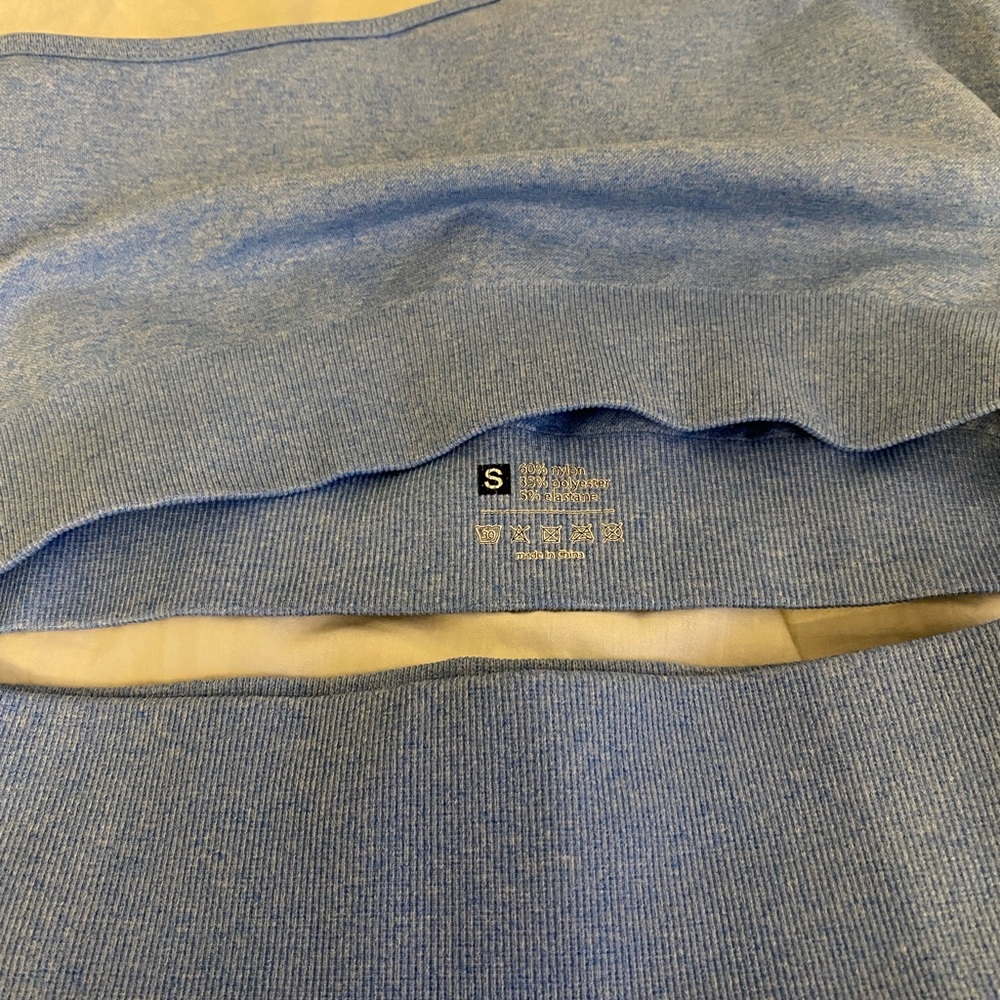 Light Blue Workout Set - Picture 3 of 3